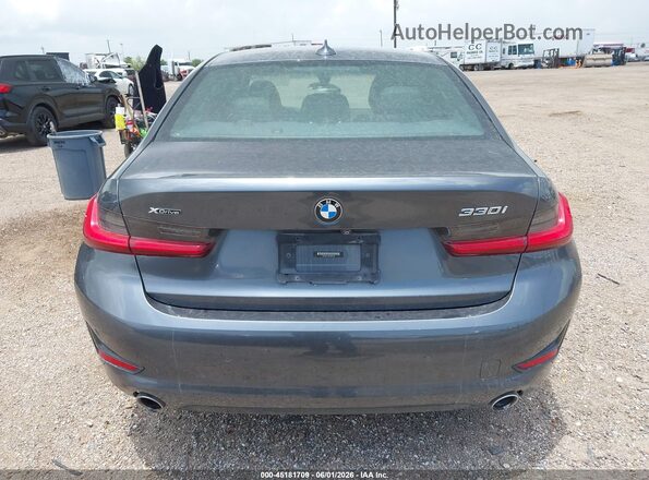 3MW5R7J02L8B09165 2020 BMW 3 SERIES Gray 