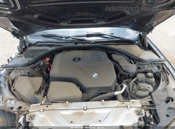 3MW5R7J02L8B09165 2020 BMW 3 SERIES Gray Հետևի տեսք