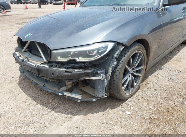 3MW5R7J02L8B09165 2020 BMW 3 SERIES Gray 