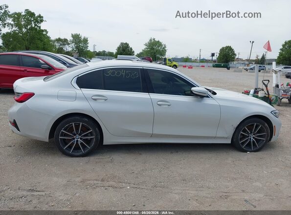 3MW5R7J02L8B29237 2020 BMW 3 SERIES White უკანა სალონის ხედი
