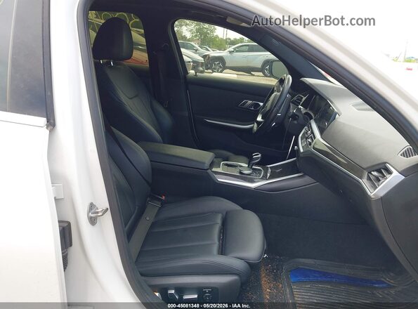 3MW5R7J02L8B29237 2020 BMW 3 SERIES White წინა სალონის ხედი