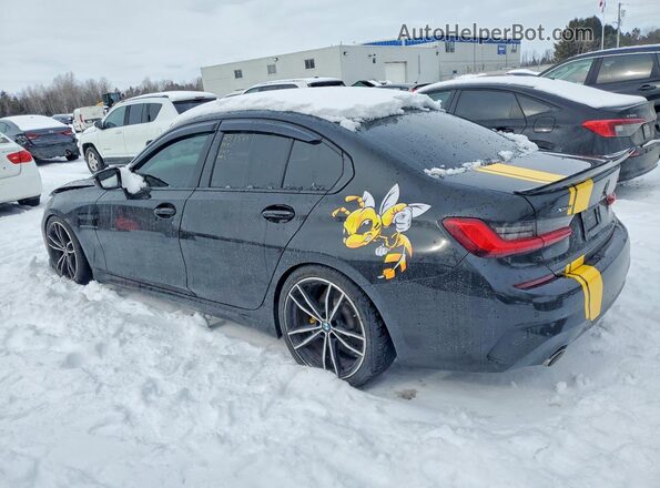 3MW5R7J03L8B23835 2020 BMW 3 SERIES Черный Задняя левая четверть