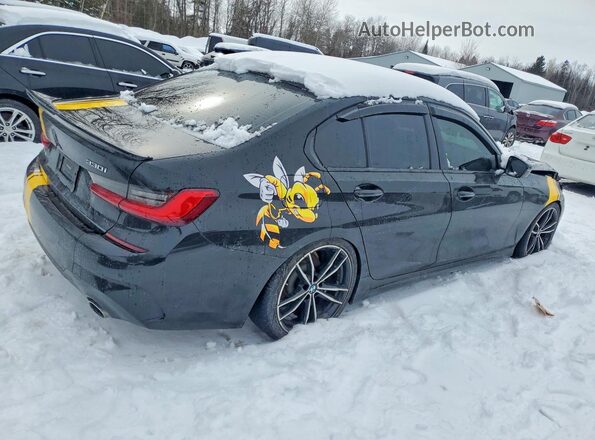 3MW5R7J03L8B23835 2020 BMW 3 SERIES Черный Задняя правая четверть