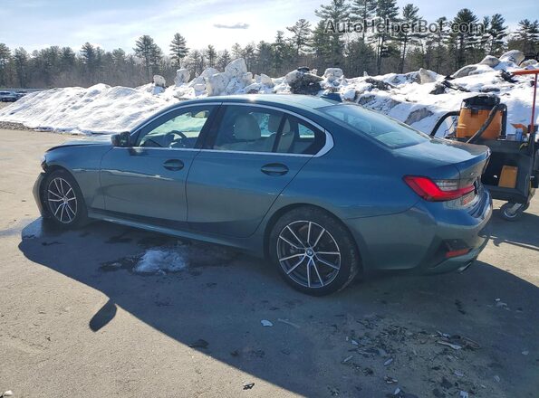3MW5R7J05L8B45867 2020 BMW 3 SERIES Green Հետևի ձախ