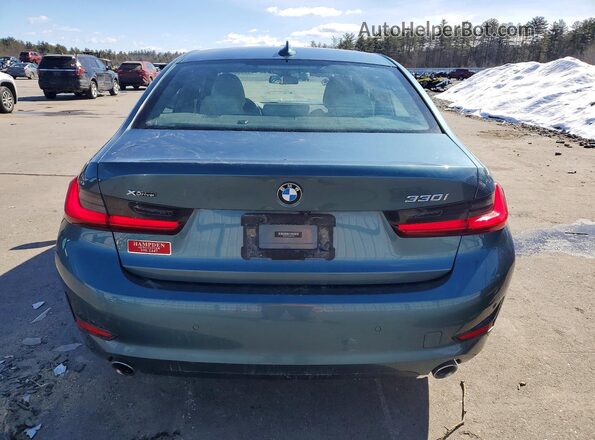 3MW5R7J05L8B45867 2020 BMW 3 SERIES Green Հետևի տեսք