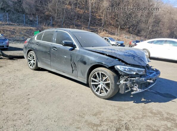 3MW5R7J05M8C07401 2021 BMW 3 SERIES Black Передня права чверть