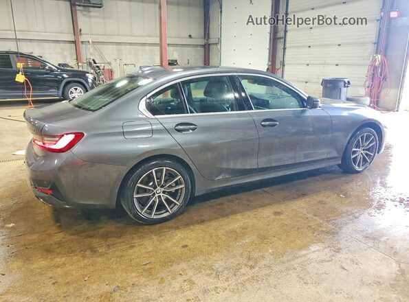 3MW5R7J06M8B75252 2021 BMW 3 SERIES Gray უკანა მარჯვენა