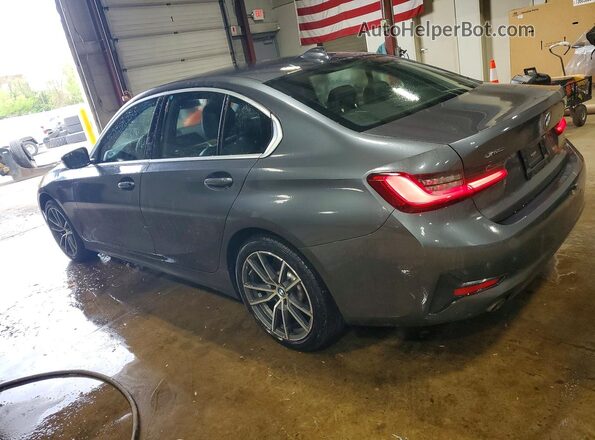 3MW5R7J06M8B75252 2021 BMW 3 SERIES Gray უკანა მარცხენა