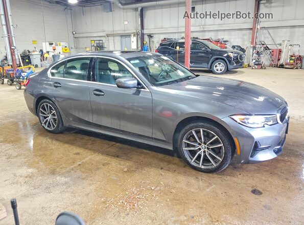 3MW5R7J06M8B75252 2021 BMW 3 SERIES Gray წინა მარჯვენა