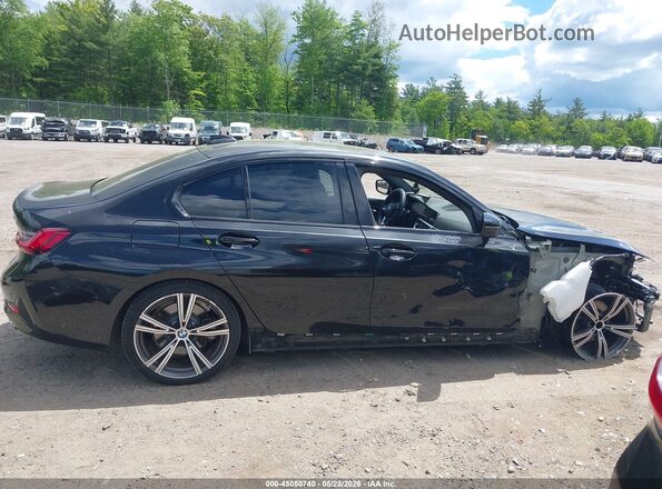 3MW5R7J06N8C32163 2022 BMW 3 SERIES Black 360 interior view