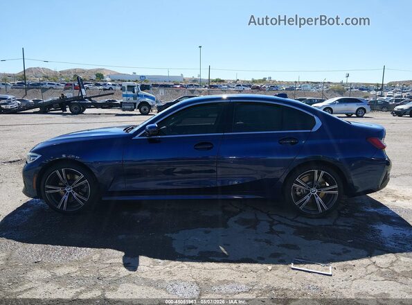 3MW5R7J09L8B12757 2020 BMW 3 SERIES Blue 