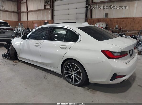 3MW5R7J09L8B20731 2020 BMW 3 SERIES White Հետևի ձախ