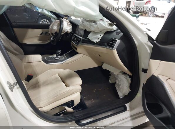 3MW5R7J09L8B20731 2020 BMW 3 SERIES White Սալոնի դիմացի տեսք