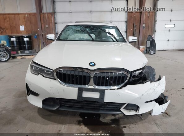 3MW5R7J09L8B20731 2020 BMW 3 SERIES White Առջևի վահանակի տեսք