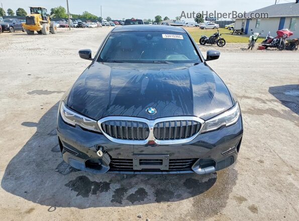 3MW5R7J09M8C19910 2021 BMW 3 SERIES Black Widok z przodu