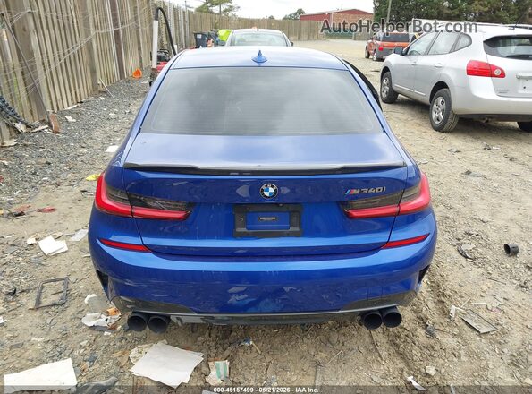 3MW5U7J09L8B31372 2020 BMW M3 Синий 