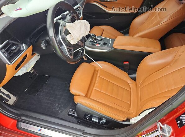 3MW5U9J00M8B51684 2021 BMW M3 Orange 