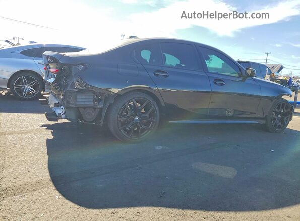 3MW69CW02S8F09344 2025 BMW 3 SERIES Черный Задняя правая четверть