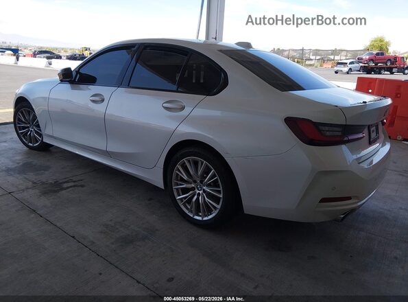 3MW69FF04P8D57057 2023 BMW 3 SERIES White Tył lewy