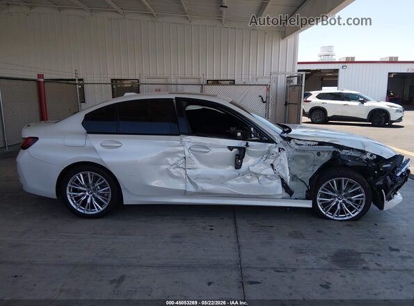 3MW69FF04P8D57057 2023 BMW 3 SERIES White Widok wnętrza 360 stopni