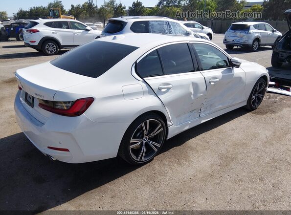3MW69FF04R8E85267 2024 BMW 3 SERIES White Rear right