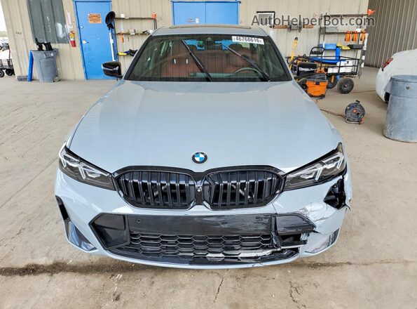 3MW69FF06R8E61116 2024 BMW 3 SERIES Gray Вид спереду