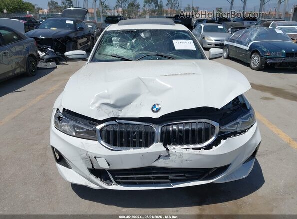 3MW69FF07P8D40334 2023 BMW 7 SERIES White Instrument cluster view