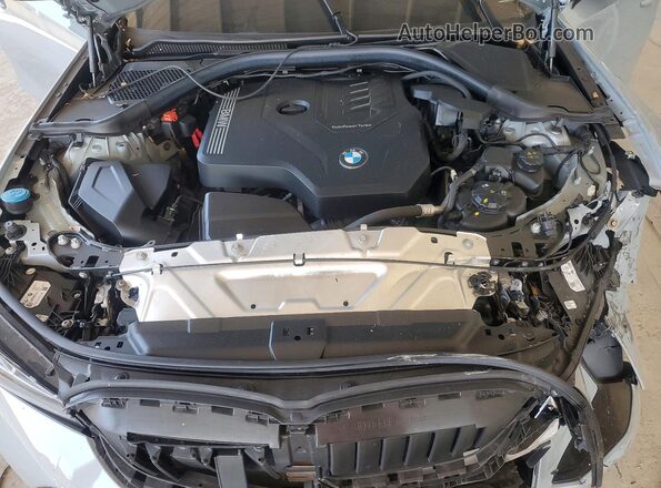 3MW69FF08P8C84615 2023 BMW 3 SERIES Gray Rear interior view