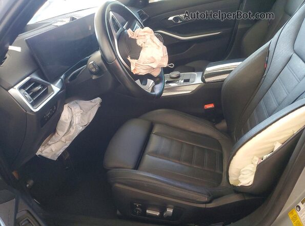 3MW69FF08P8C84615 2023 BMW 3 SERIES Gray Front interior view