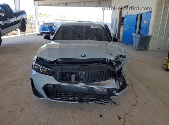 3MW69FF08P8C84615 2023 BMW 3 SERIES Gray Front view
