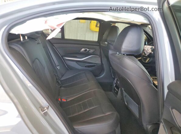 3MW69FF08P8C84615 2023 BMW 3 SERIES Gray Rear seats view