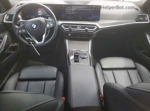 3MW69FF08R8E27677 2024 BMW 3 SERIES White წინა პანელის ხედი