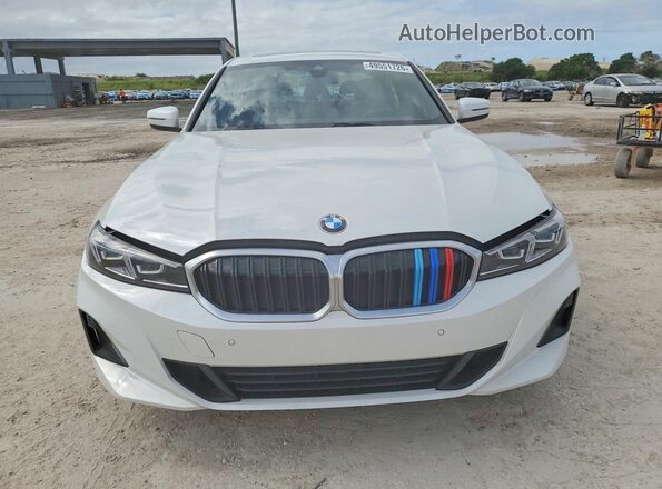 3MW69FF08R8E27677 2024 BMW 3 SERIES White წინა ხედი