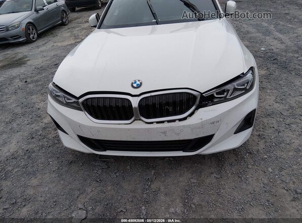 3MW69FF09P8D00014 2023 BMW 3 SERIES White წინა ხედი
