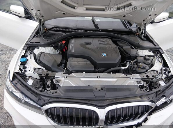 3MW69FF09P8D00014 2023 BMW 3 SERIES White უკანა ხედი
