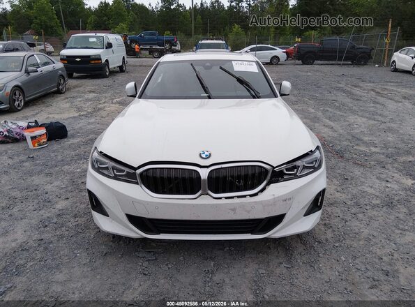 3MW69FF09P8D00014 2023 BMW 3 SERIES White უკანა სალონის ხედი