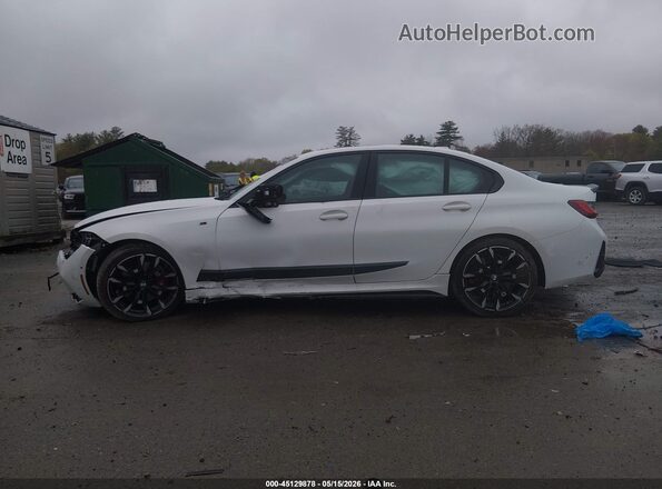 3MW69FT01S8F50652 2025 BMW M3 White 360 interior view