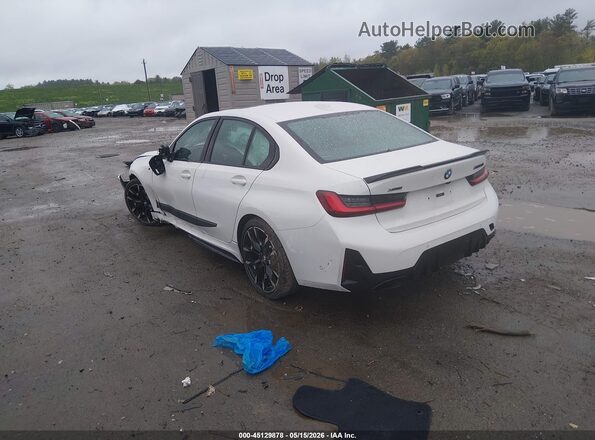 3MW69FT01S8F50652 2025 BMW M3 White Rear left