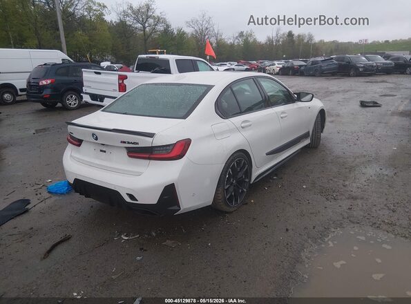 3MW69FT01S8F50652 2025 BMW M3 White Rear right