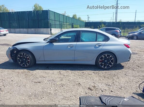 3MW69FT04S8F18715 2025 BMW M3 Gray Սալոնի 360 աստիճան տեսք
