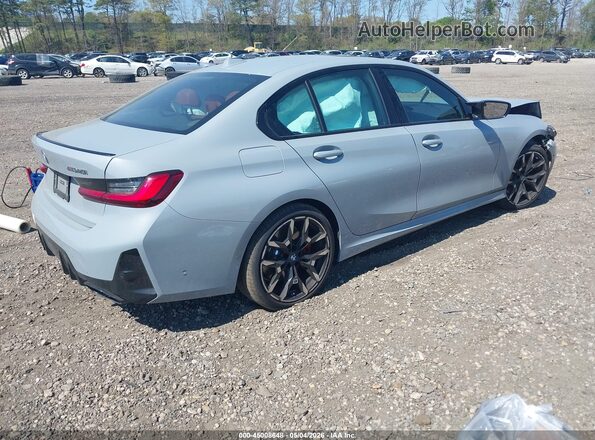 3MW69FT04S8F18715 2025 BMW M3 Gray Հետևի աջ