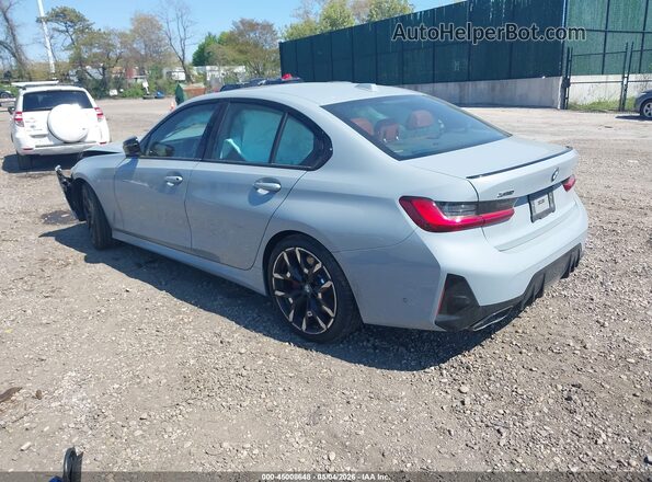 3MW69FT04S8F18715 2025 BMW M3 Gray Հետևի ձախ