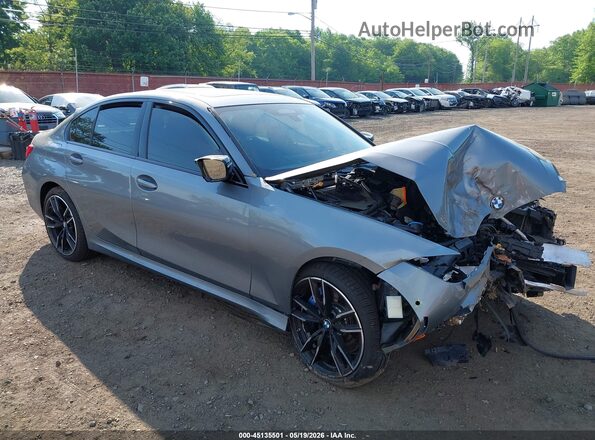 3MW69FT05S8F28217 2025 BMW M3 Gray Դիմացի տեսք