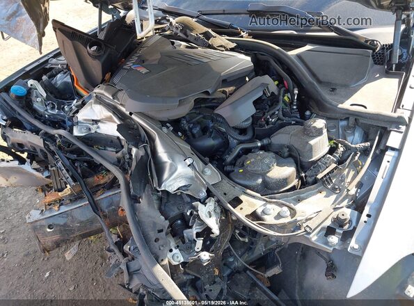3MW69FT05S8F28217 2025 BMW M3 Gray Հետևի տեսք