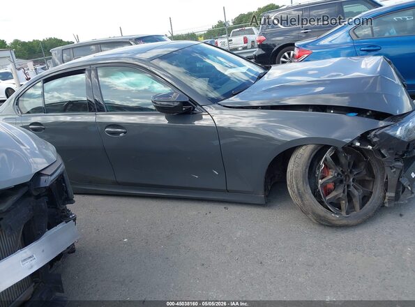 3MW69FT05T8G16346 2026 BMW M3 Gray Widok wnętrza z tyłu