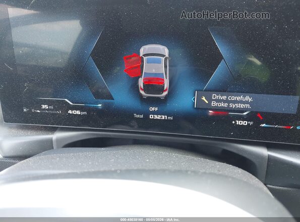 3MW69FT05T8G16346 2026 BMW M3 Gray Widok tylnych siedzeń