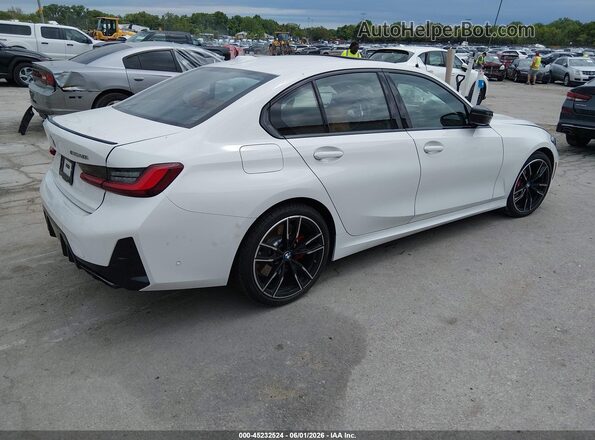 3MW69FT07T8G35643 2026 BMW M3 White Հետևի աջ