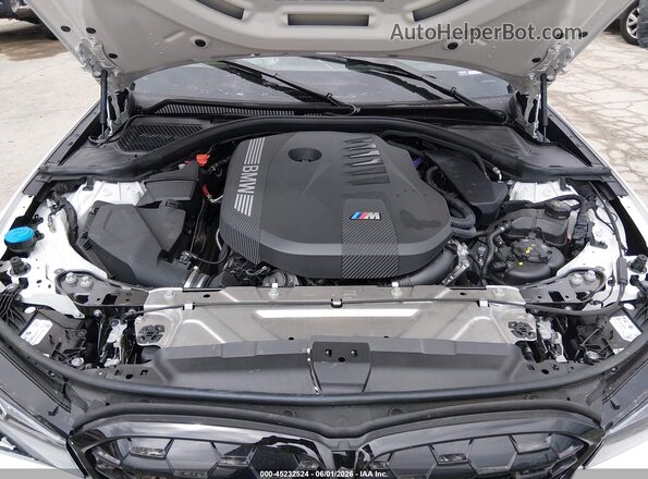 3MW69FT07T8G35643 2026 BMW M3 White Հետևի տեսք