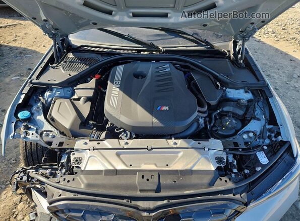 3MW69FT0XT8G04838 2026 BMW M3 Silver Widok wnętrza z tyłu
