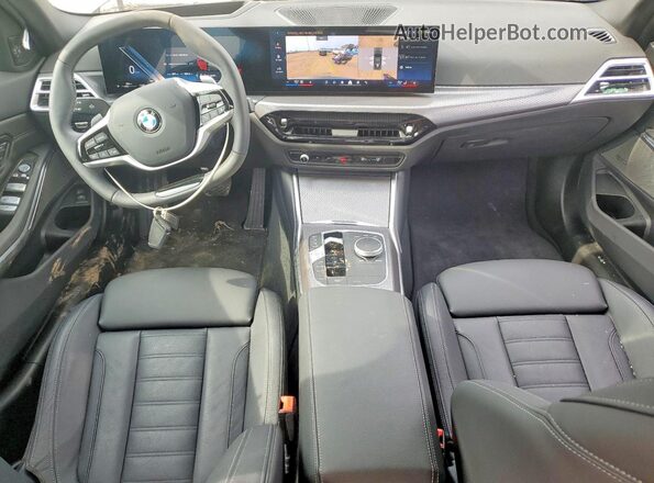 3MW89CW02S8F63493 2025 BMW 3 SERIES Gray Widok deski rozdzielczej